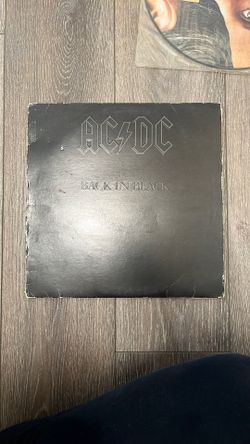 AC/DC vinyl Back In Black -1980 Pressing