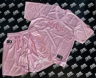 Chrome Hearts two pieces size M (pink)