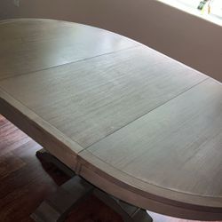 Extended High Quality Wooden Dinner Table I Got it For 800$ Trying To Sell For 300$see