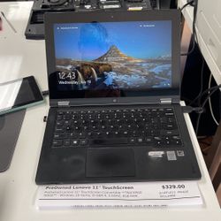 Lenovo 11” Touchscreen Laptop Ultrabook for Sale in Farmingville