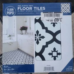 7 boxes of new vinyl floor tiles