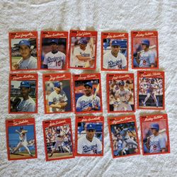 1990 Donruss Los Angeles Dodgers Baseball Cards