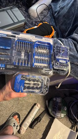 Kobalt brand bits and drivers for screw gun