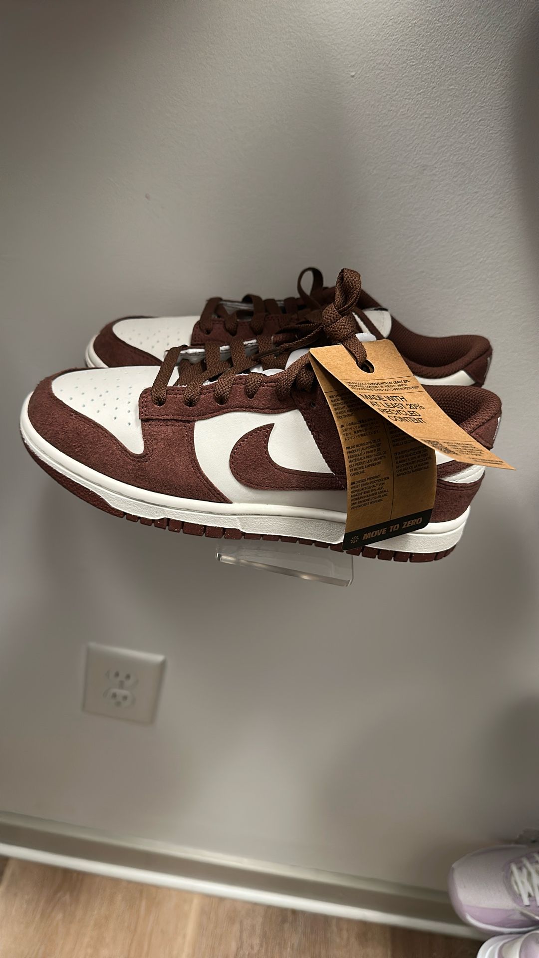 Chocolate Nike Dunks Size 7