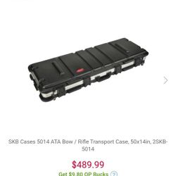 SKB Four Rifle Or Shotgun Transportation Storage Case
