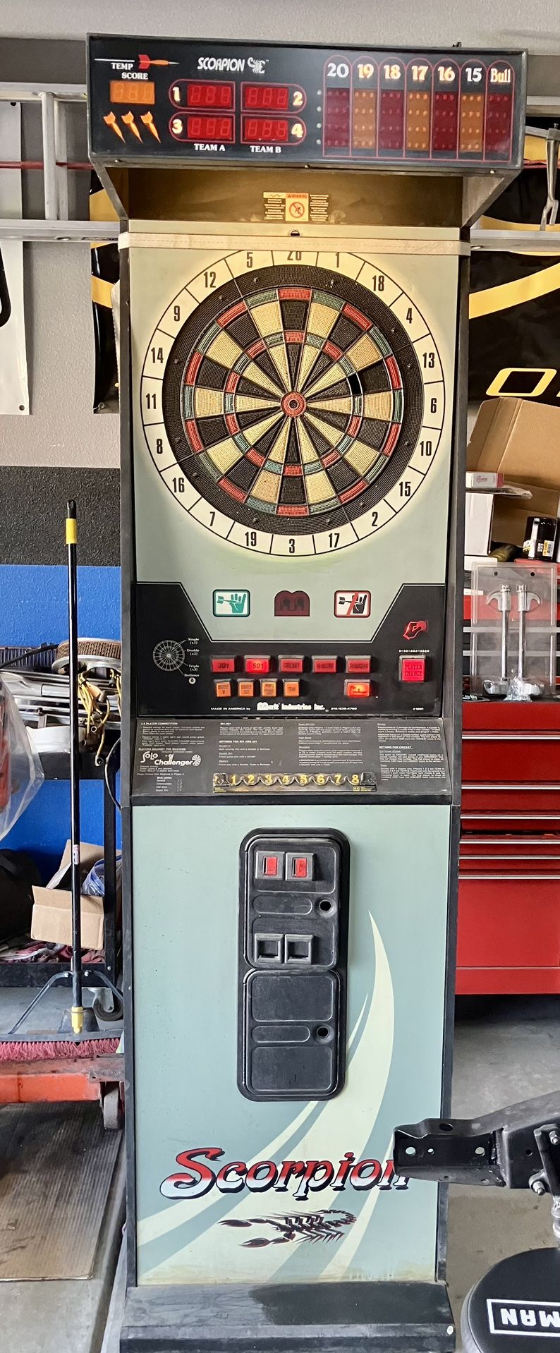Merit Scorpion Dart Arcade