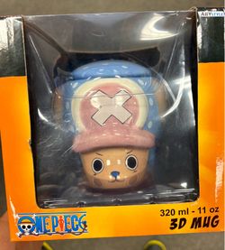 One Piece: Tony Tony Chopper 3D Sculpted Ceramic Mug with Lid (11oz) – ABYstyle