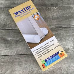 Maxtid Double Door Wind Cold Winter Air Breeze Draft Stopper