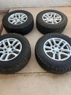 18 inch Silverado Rims And bfgoodrich tires