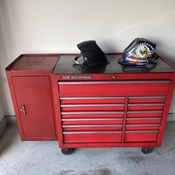 US General Heavy Duty Tool Cabinet With Tools