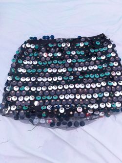PEPPER MAYO BLACK MOVIE STAR SKIRT