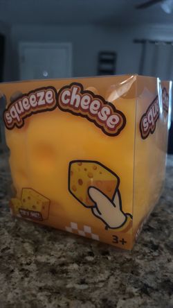 Jumbo cheese squishy