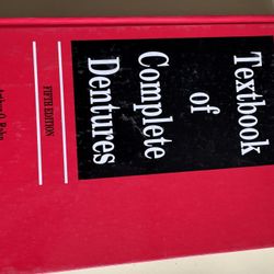 Textbook Of Complete Dentures