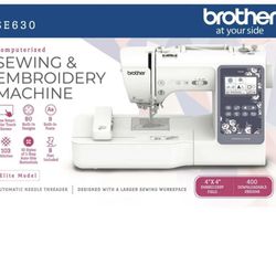 brother SE630 Sewing/Embroidery Machine