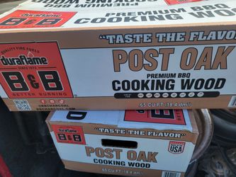 BBQ cooking wood