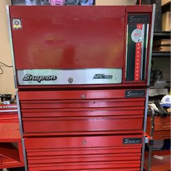 Snap On Toolbox + Rolling Tool Cart