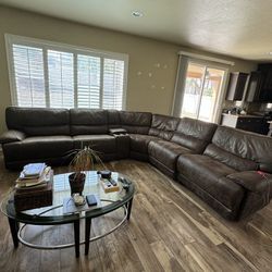 Sectional Recliner Sofa 