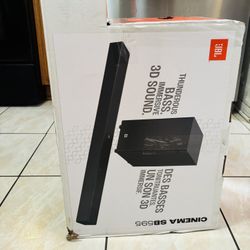 JBL CINEMA SB595 3.1.2ch • DOLBY ATMOS SOUNDBAR SYSTEM • 590W Peak Power • Wireless Subwoofer • Bluetooth  • Home Theater