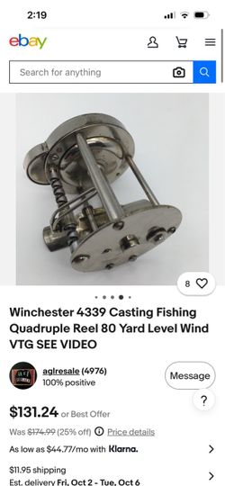 Winchester casting rod