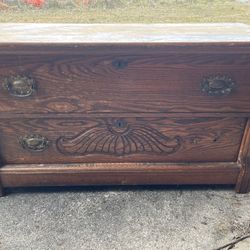 Antique 2 Drawer Dresser 