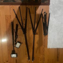 LED Photography Light + 3 tripods