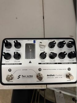 Two Notes ReVolt All-analog Guitar Amp Simulator Pedal