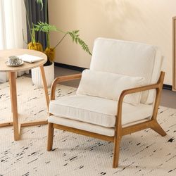 🪑 Modern Accent Chair – Mid-Century Elegance Meets Everyday Comfort