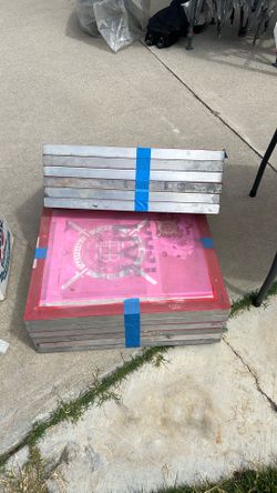 12- 24x20 screen printing frames