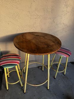 Patio Table W/ Stools