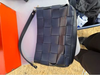 Anna Paola ‎ Leather Bag Made in Italy