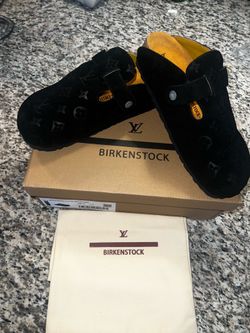 Black luxury suede slippers