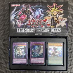 yugioh legendary dragon decks box Yu-Gi-Oh!: Legendary Dragon Decks Collector Set (Unlimited)