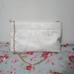 White purse