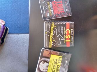 Crime Scene Mystery Solving Books $1 each Brand New