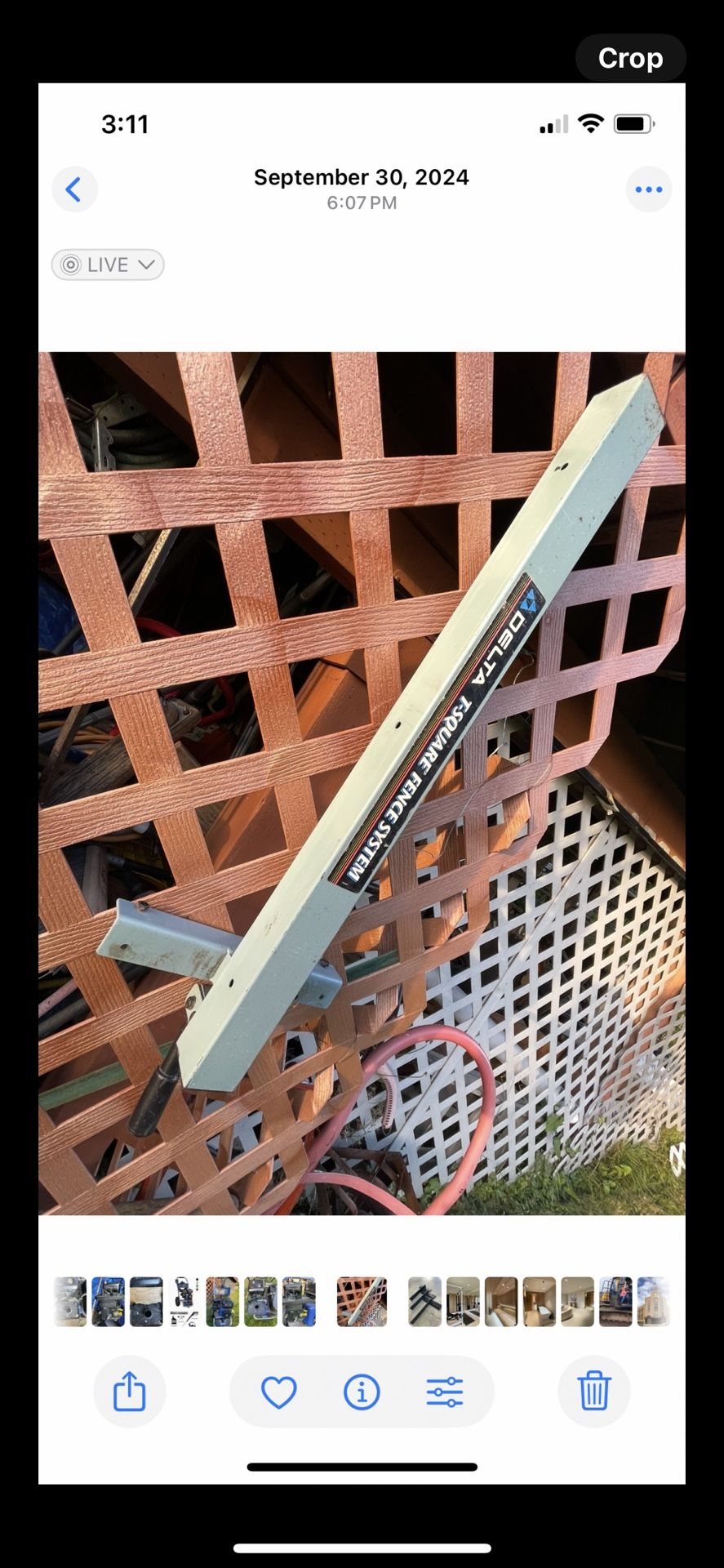 Delta T-square Fence