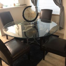 Glass Dining Room table