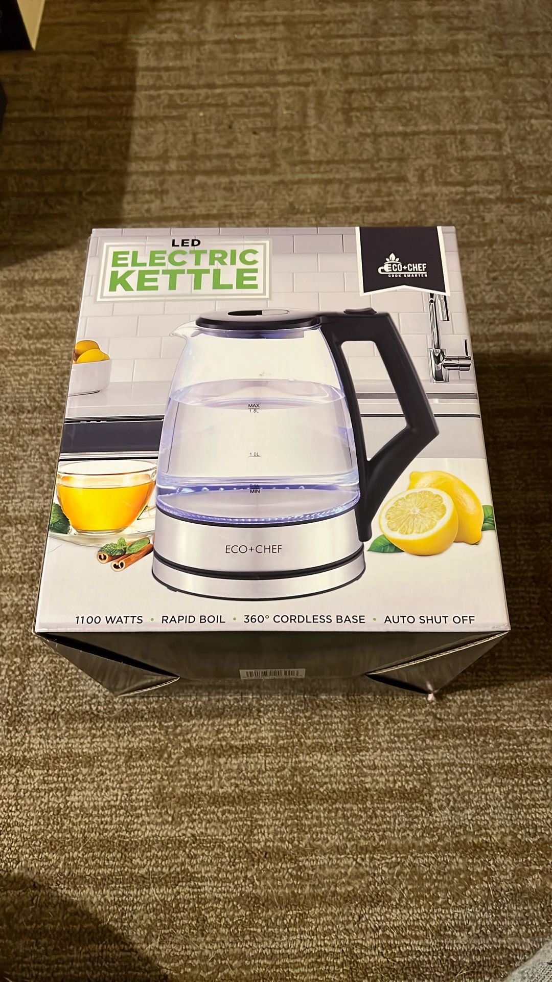 Electric Kettle. (Eco+Chef) Brand New