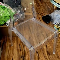Clear Chairs 2 For $30