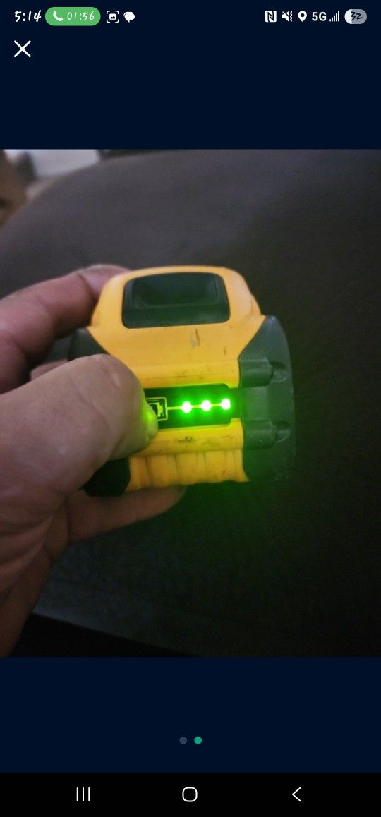 FelxVolt Dewalt Battery