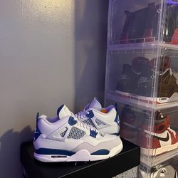 Jordan 4 Blue Military
