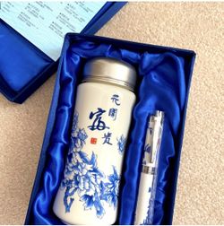 Asian Themed Mug Pen Gift Set