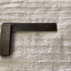 Machinists Steel Measuring Square 4” & 6” 
