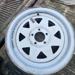 Trailer tire rim 15"