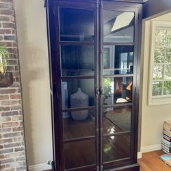 Z Gallerie Display Cabinet