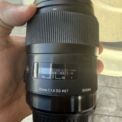 Sigma 35mm 1.4 