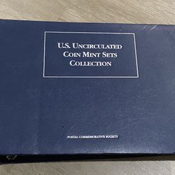 US Uncirculated Coins Mint Set Collection 