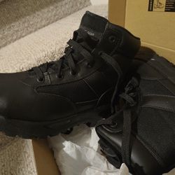 NEW Steel Toe Boots Black Leather Response Gear Tactical