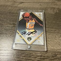 Kevin Durant 2007 SP Rookie Edition Upper Deck Auto Card