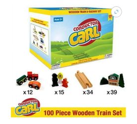 Train and railway set