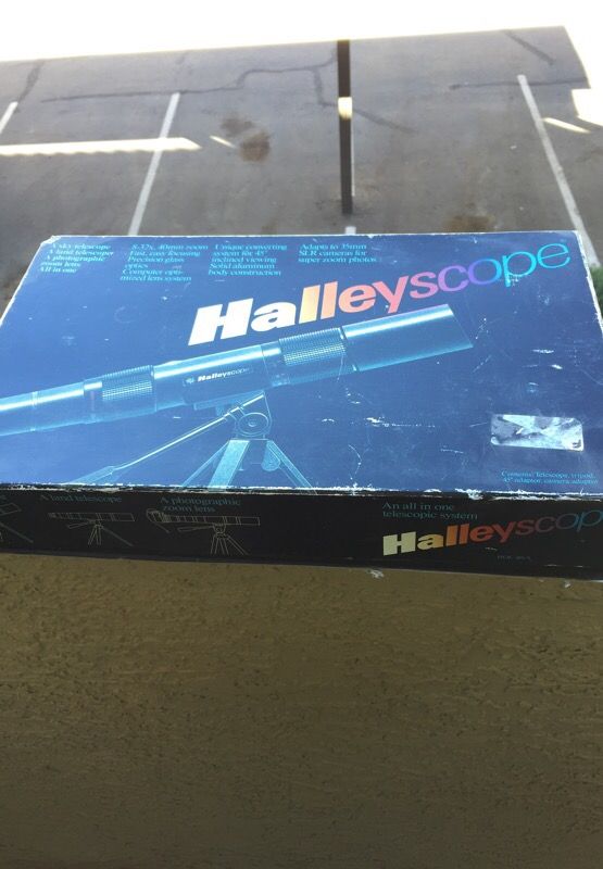 HalleyScope vintage telescope